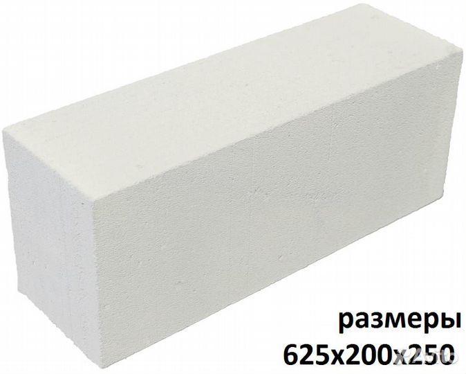 Блок газосиликатный D500