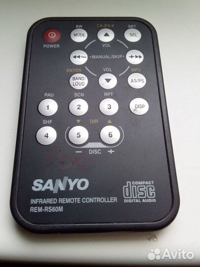 Пульт к магнитоле Panasonic №9992663