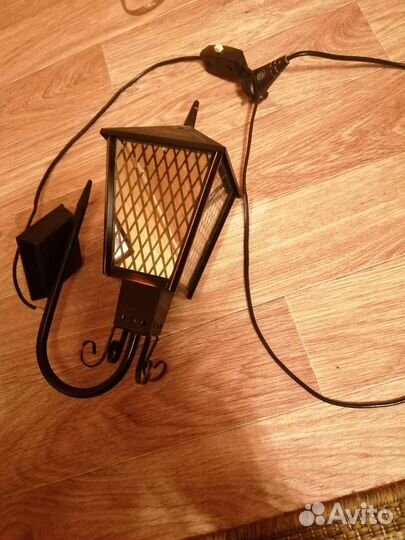 Винтажный светильник на стену