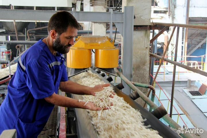 Разнорабочий в цех крахмала. Вахта 20 смен