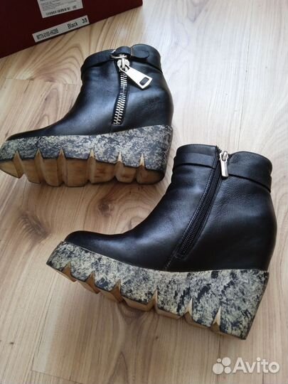 Ботильоны Arzoli р 35 нат. кожа