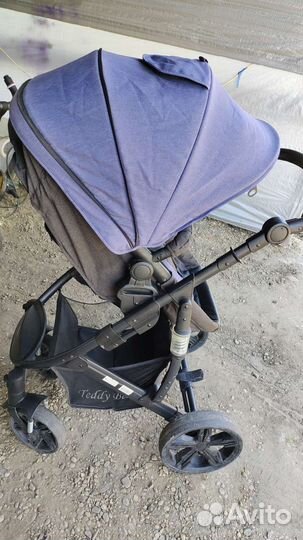 Коляска 2 в 1 эко кожа