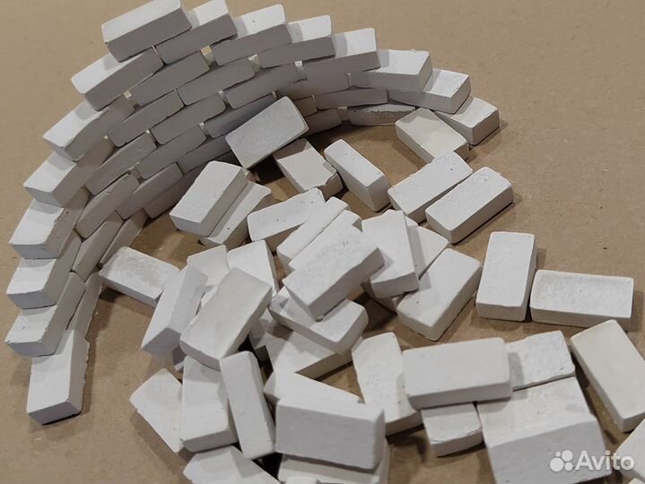 Мини стройка гипсовые мини кирпичи