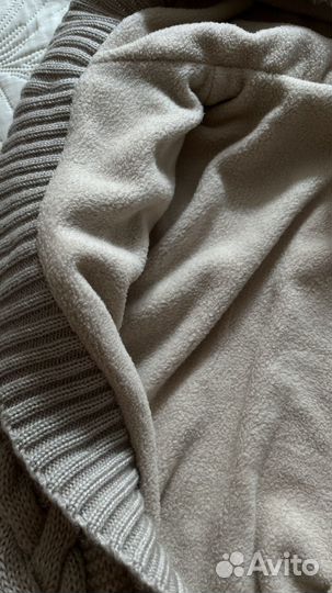 Конверт на выписку зимний вязанный