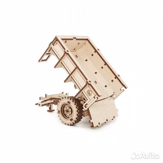 Сборная деревянная модель «Прицеп к трактор Белару