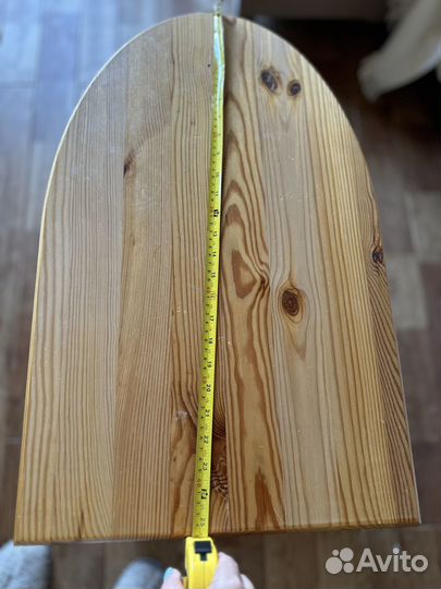 Столик журнальный кофейный на колесиках деревянный