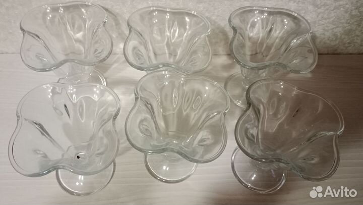 Креманки стеклянные для мороженого