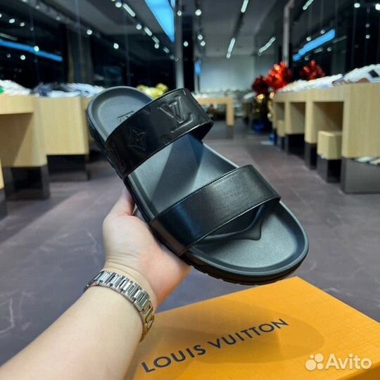 Шлепанцы тапки louis vuitton