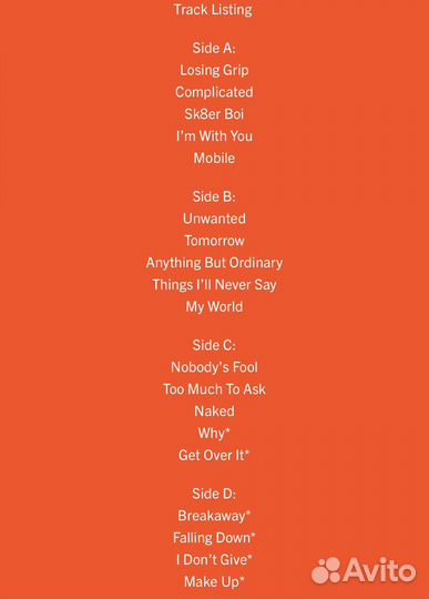 Avril Lavigne - Let Go (Limited Red Smoke)