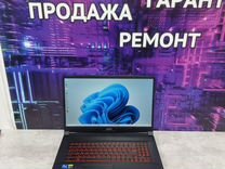 17." Игровой ноутбук MSI GF76 11SC i5-11400H/1650