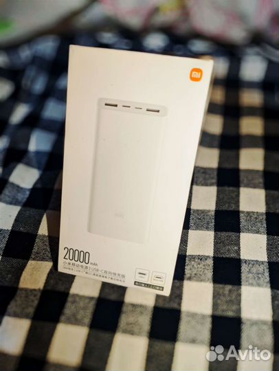 Xiaomi Power Bank 3 20000 mAh / Пауэрбанк