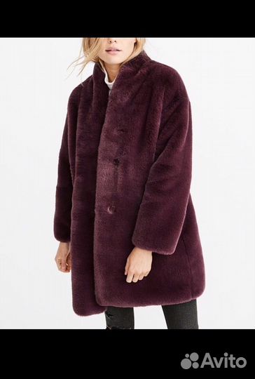 Роскошное пальто из искусственного меха