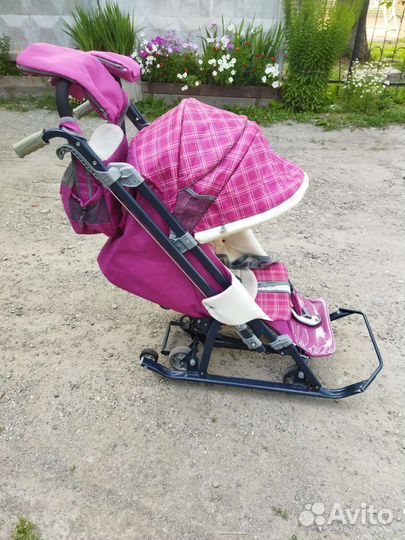 Коляска санки