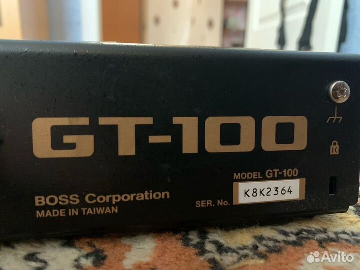 Гитарный процессор boss GT 100