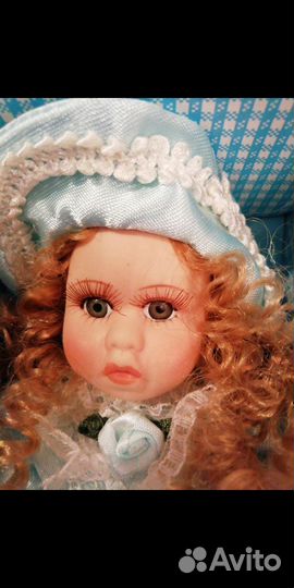 Кукла фарфор Китай