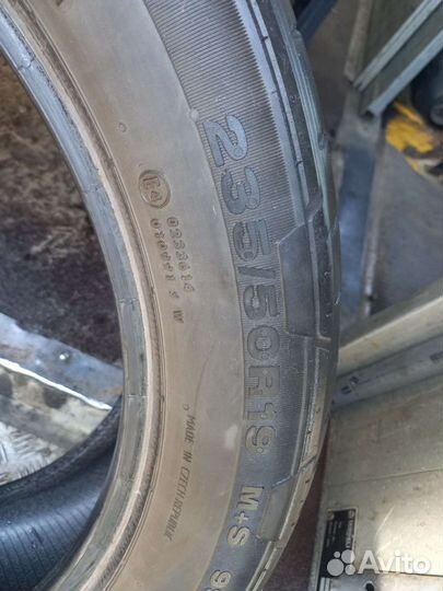 1 колесо 19 дюймов. 235-50. Континенталь