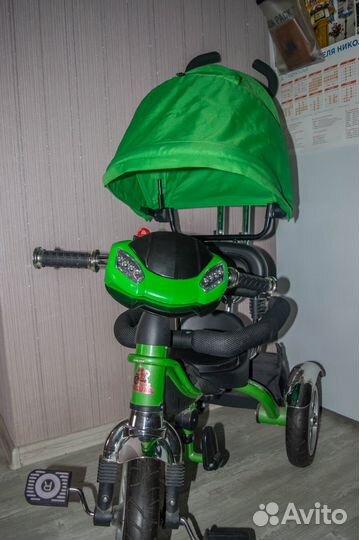 Детский трехколесный велосипед новый