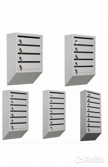 Почтовые ящики многосекционные (новые)