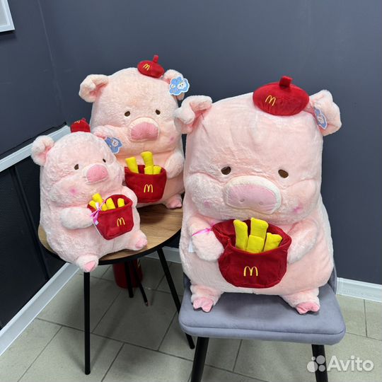 Поросенок плюшевый