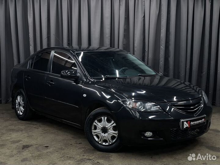 Mazda 3 1.6 МТ, 2007, 176 200 км