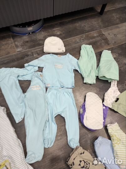 Вещи пакетом на мальчика с рождения до 6 м +