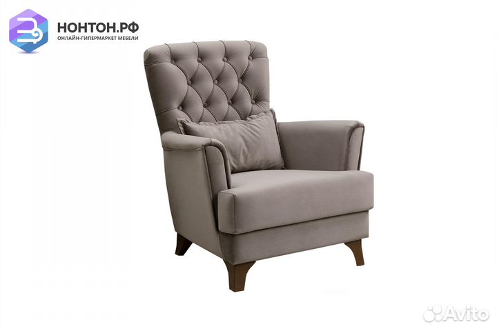 Кресло Ирис коричневое