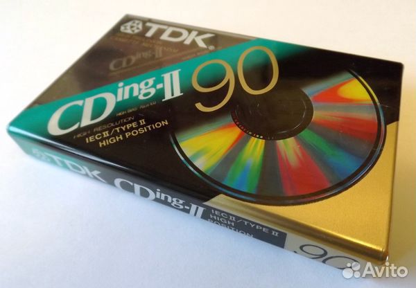 Аудиокассета Akai GX 90 Chrome JVC FI-90