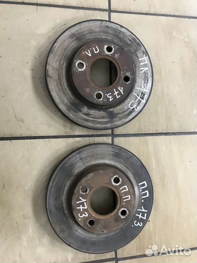 Передний тормозной диск Ford Focus 1