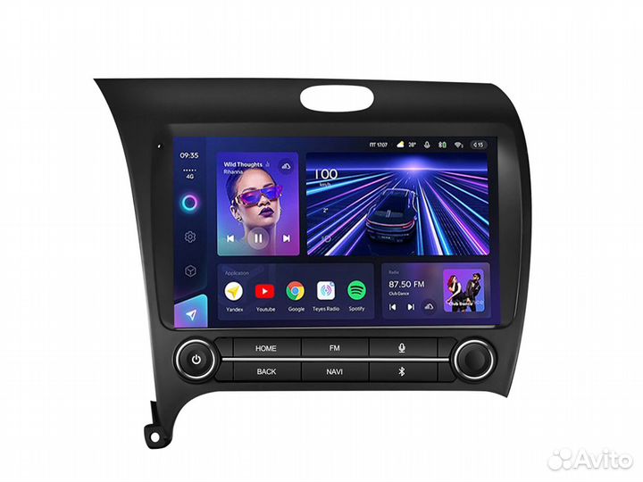 Магнитола Teyes CC3 Kia Cerato 3 (с кнопками)