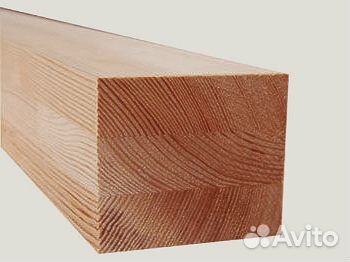 Брус клееный Сибирская лиственница 150x150x6
