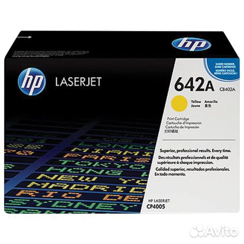 Картридж лазерный HP CB402A ColorLaserJet CP4005
