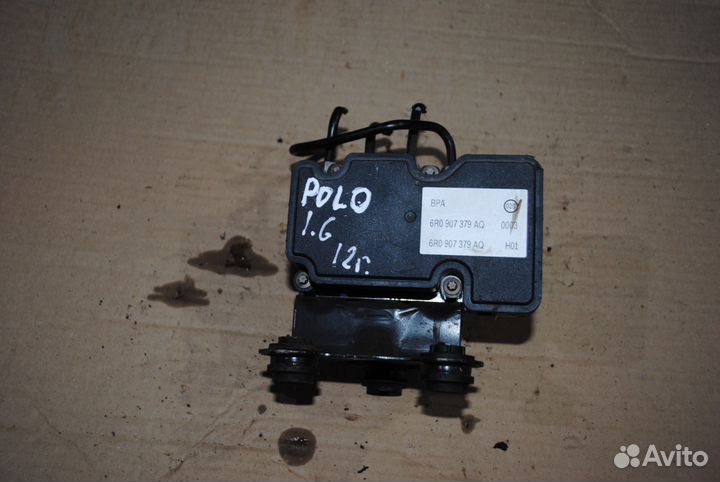 Блок абс (Насос) фольксваген поло