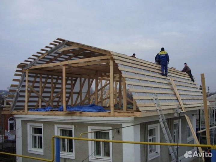 Кровельные работы. Ремонт, замена крыши и кровли