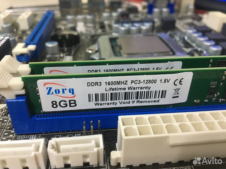 Материнка+ проц i5 3570 (4 ядра) + 16 Гб опер. пам