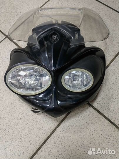 Фара с корпусом и стеклом Puig