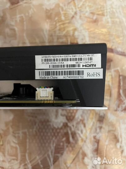 Видеокарта RX 580 4gb Saphire Nitro идеал