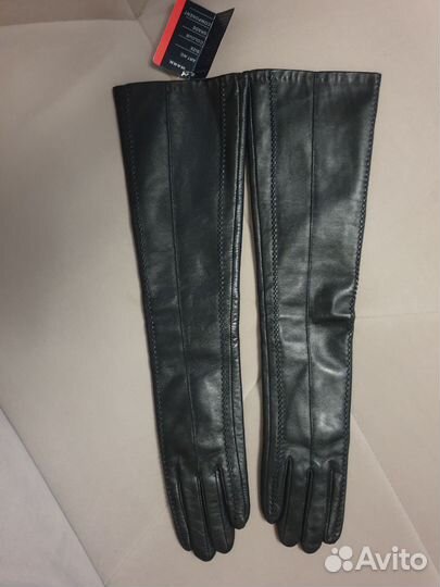 Перчатки женские кожаные 6.5 Италия