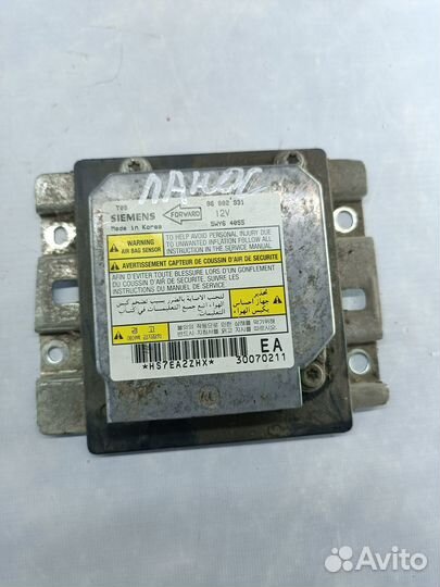 Блок управления airbag Chevrolet Lanos