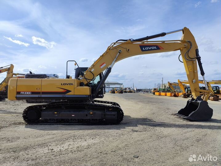 Гусеничный экскаватор Lovol FR330D, 2022