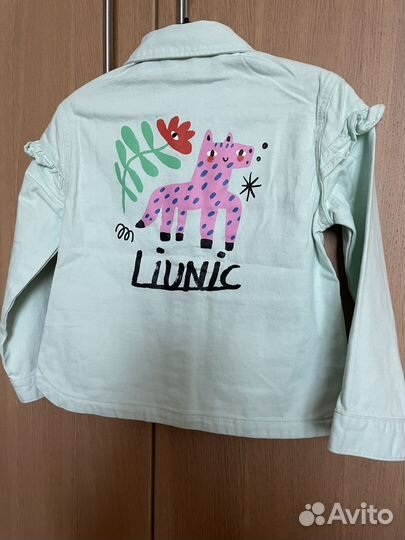 Джинсовая курточка Luinic+H&M 110/116