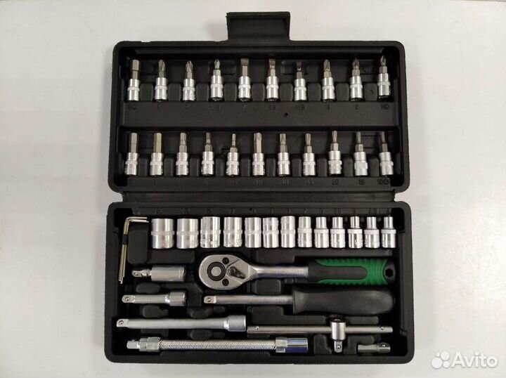 Набор инструментов 46 предметов (Новый) прм2