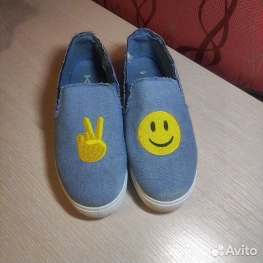 Слипоны для девочки 36-37