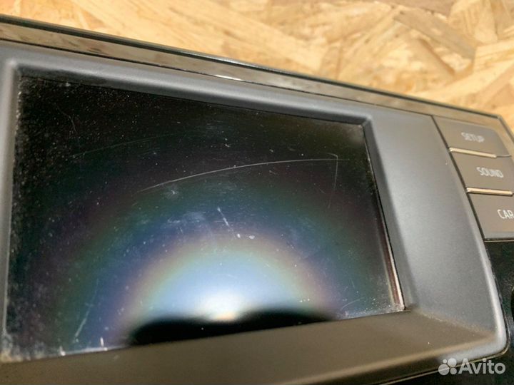 Магнитола (аудио система) Skoda Fabia 3 6V0035869