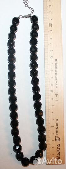 Бусы каменьстекло