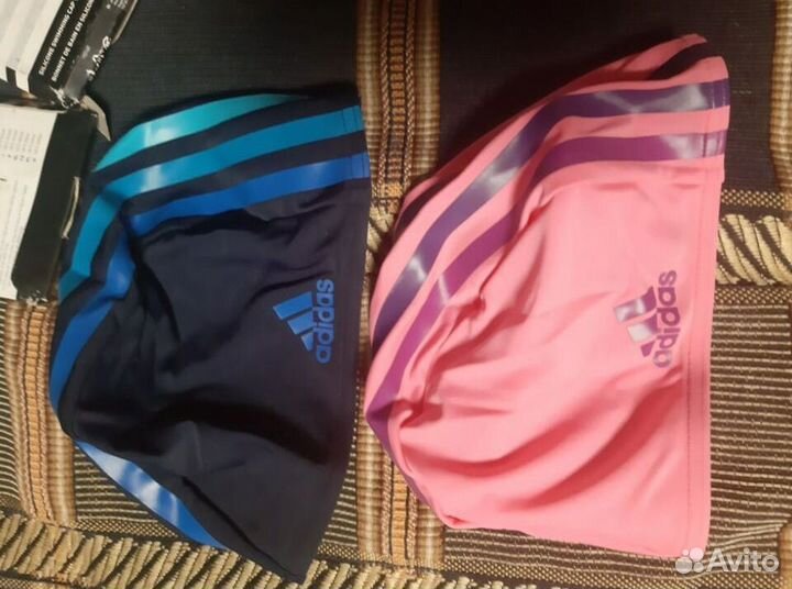 Плавание шапочки новые adidas infinitex