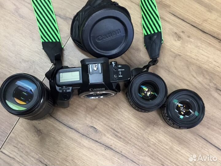 Canon EOS 620 + две оптики