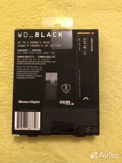 WD black SN770 250gb