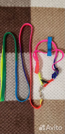 Поводок шлейка для кошки или маленькой собачки нов
