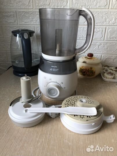 Пароварка блендер philips avent 4 в 1