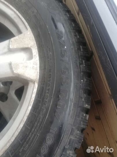Комплект зимних колёс на дисках R-17 225/65